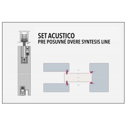 Vertikálny set 34dB - Čierny