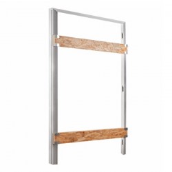 ECLISSE skrytá zárubňa SYNTESIS®FUSION 50 dvojkrídlová  - 1