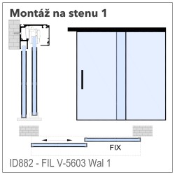 FIL-V5603- Hliník sklo -...